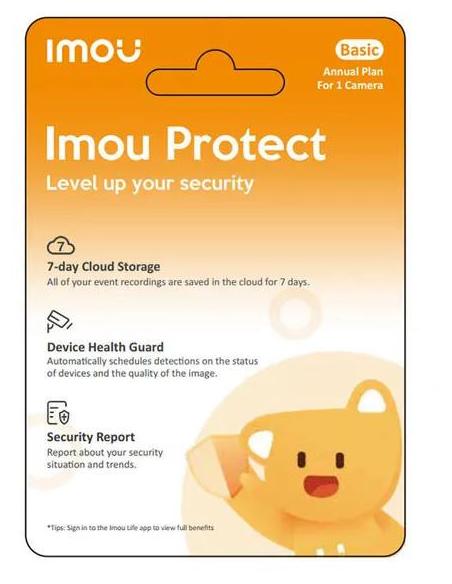 Karta chmura Imou Protect Basic