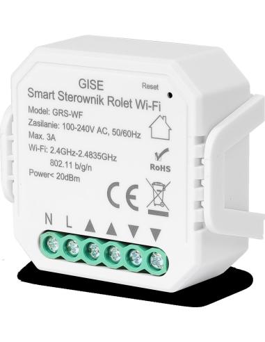 GISE Smart Sterownik roletowy WiFi GEN 2 | Tuya | GRS-WF