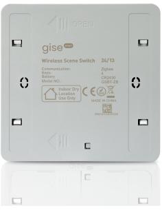 GISE Smart Przycisk Scen Zigbee | Tuya | GSBT-ZB 2
