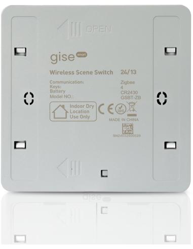 GISE Smart Przycisk Scen Zigbee | Tuya | GSBT-ZB