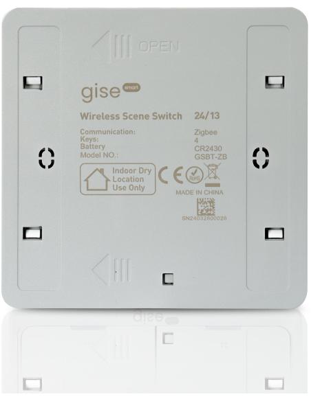 GISE Smart Przycisk Scen Zigbee | Tuya | GSBT-ZB