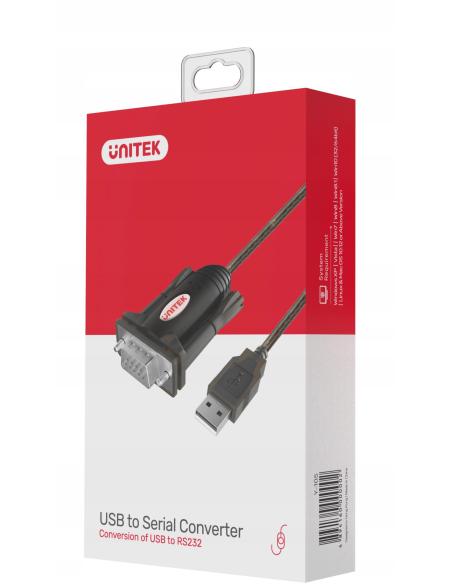 Adapter Unitek Y-105 USB na RS-232