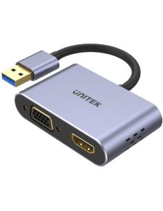 Unitek V1304A adapter USB na HDMI VGA przejściówka
