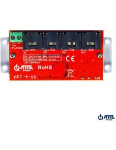 ATTE APT-4-11 Switch PoE 4 portowy 10/100Mbps, extender