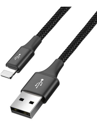 KABEL 4w1 USB-A / Lighting iPhone 2x USB-C micro-USB Baseus Cafule CA1T4-B01 1.2m 3.5A W OPLOCI