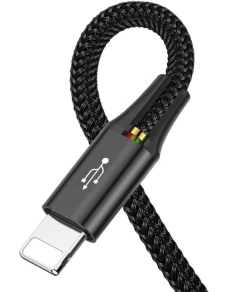 KABEL 4w1 USB-A / Lighting iPhone 2x USB-C micro-USB Baseus Cafule CA1T4-B01 1.2m 3.5A W OPLOCI