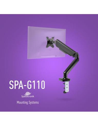 Uchwyt biurkowy Spacetronik SPA-G110 na monitor 17"-32"