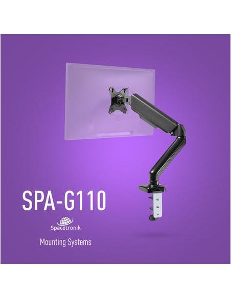 Uchwyt biurkowy Spacetronik SPA-G110 na monitor 17"-32"