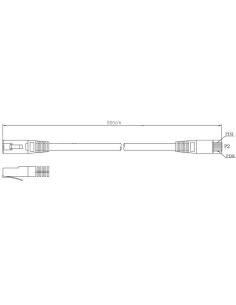PATCHCORD KAT6 FTP 5M SZARY 2