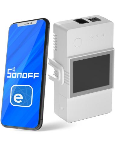 SONOFF TH Elite | THR316D | Przekaźnik Wifi z funkcją pomiaru temperatury oraz wilgotności