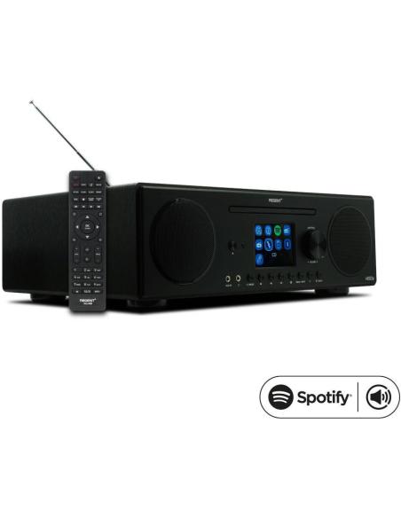 Radio internetowe Ferguson REGENT i450s Czarne - WIFI/DAB+/FM/CD/BT/Spotify