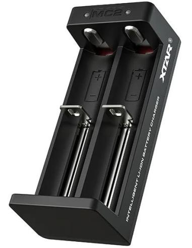 Ładowarka do akumulatorów cylindrycznych Li-ion 18650 Xtar MC2C USB-C