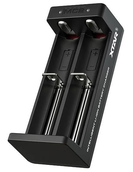 Ładowarka do akumulatorów cylindrycznych Li-ion 18650 Xtar MC2C USB-C