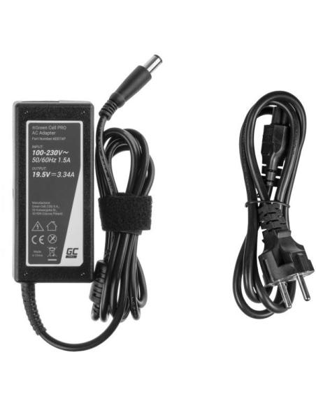 ZASILACZ ŁADOWARKA DO LAPTOPA DELL Green Cell PRO AD07AP 19,5V 3,34A 65W 7,4mm/5,0mm