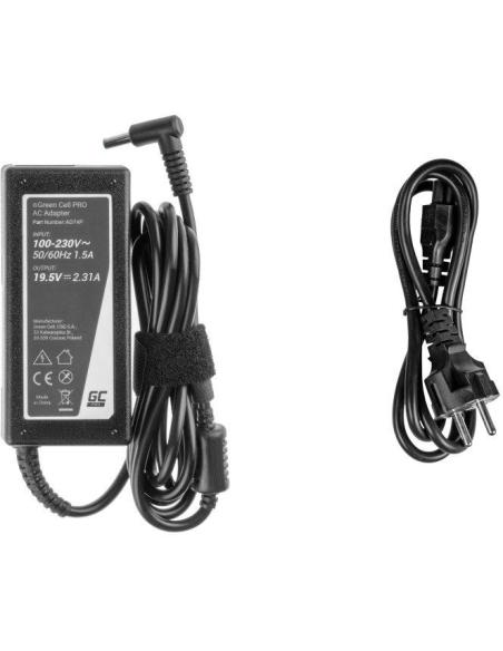 ZASILACZ ŁADOWARKA DO LAPTOPA HP Green Cell PRO AD74P 19,5V 2,31A 45W 4,5mm/3,0mm