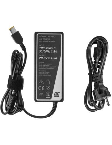 ZASILACZ ŁADOWARKA DO LAPTOPA LENOVO Green Cell PRO AD39AP 20V 4,5A 90W Slim Tip