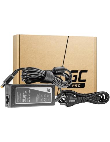 ZASILACZ ŁADOWARKA DO LAPTOPA LENOVO Green Cell PRO AD64P 20V 2,25A 45W Slim Tip