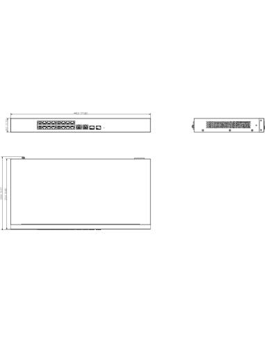 SWITCH DAHUA CS4218-16ET-240