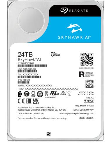 Dysk HDD Seagate SkyHawk AI ST24000VE002 24TB