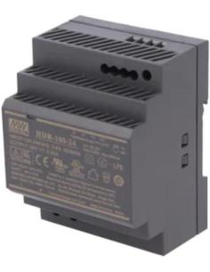 Przewodowy zasilacz 24v dc 100w na szynę din czarny ZS-24/100 Tech Sterowniki