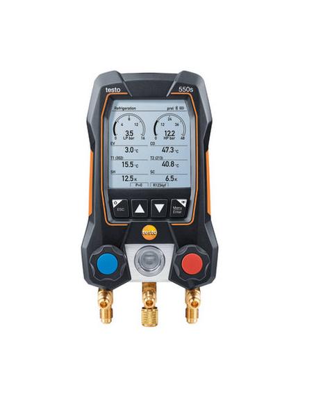 Elektroniczna oprawa zaworowa Testo 550s zestaw Basic 0564 5501