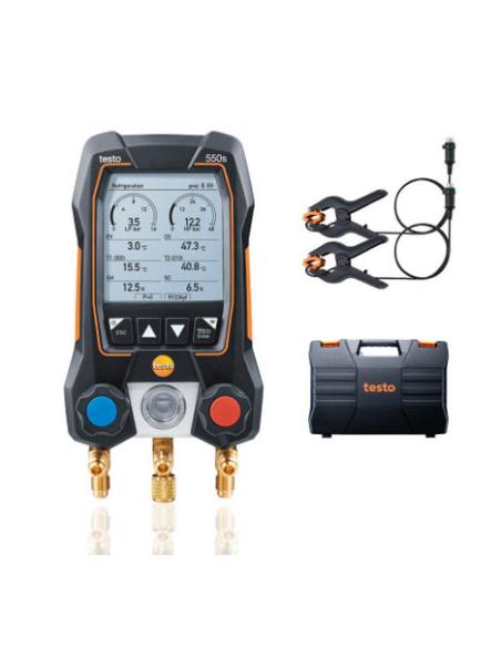 Elektroniczna oprawa zaworowa Testo 550s zestaw Basic 0564 5501