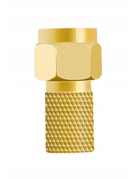 Wtyk typu F Big Nut 6,8/22mm Spacetronik - 1 szt.