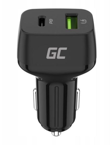 ŁADOWARKA SAMOCHODOWA Green Cell 48W 1x USB-C 1x USB-A Power Delivery 30W Quick Charge 3.0 CAD33