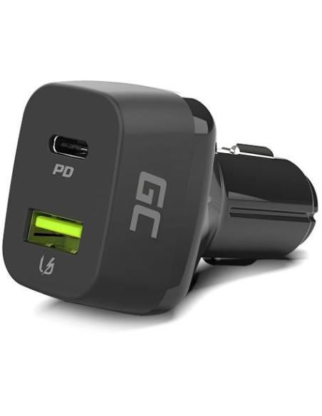 ŁADOWARKA SAMOCHODOWA Green Cell 48W 1x USB-C 1x USB-A Power Delivery 30W Quick Charge 3.0 CAD33