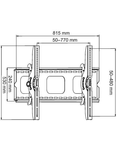 Uchwyt TV ścienny LED/LCD ART 32-100