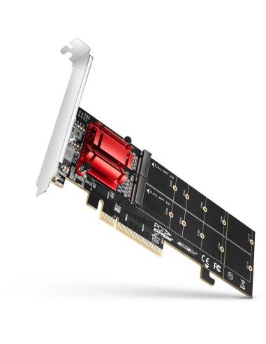 Adapter Axagon PCEM2-ND PCIe 2x NVME M.2