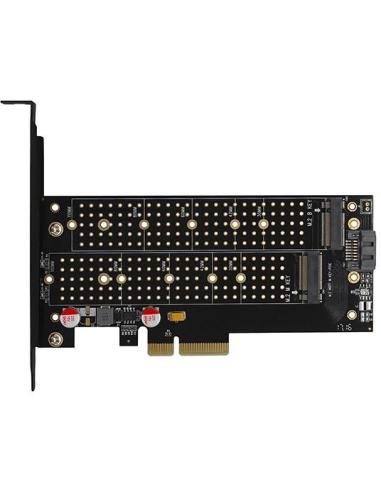 Adapter Axagon PCEM2-DC PCI-E x4 na M.2 NVMe z chłodzeniem