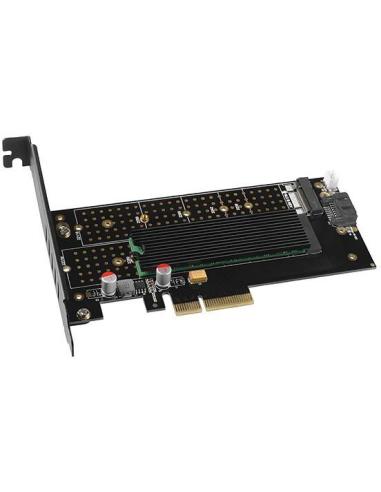 Adapter Axagon PCEM2-DC PCI-E x4 na M.2 NVMe z chłodzeniem