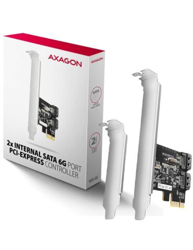 Kontroler Axagon PCES-SJ2 PCIe 2x wewnętrzny port SATA