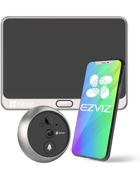 Bezprzewodowy wizjer EZVIZ DP2 2K 3MPx