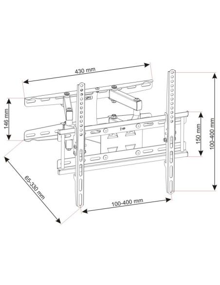 Uchwyt TV ścienny LED/LCD ART 23-60