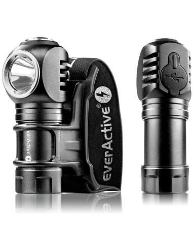 Latarka ręczna / czołowa Luminus SST20 10W LED everActive FL-55R 500 lumenów IP66