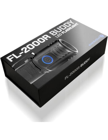 Latarka ręczna 20W LED everActive FL-2000R Buddy 2000 lumenów IPX4