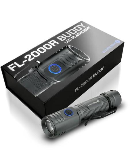 Latarka ręczna 20W LED everActive FL-2000R Buddy 2000 lumenów IPX4