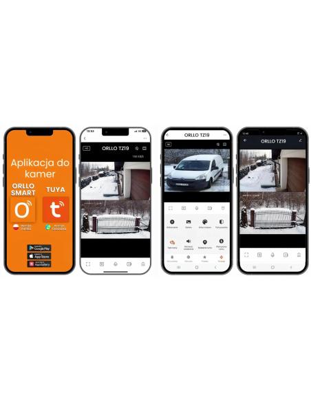Kamera IP Orllo TZ19 DUAL 4MP+4MP Wi-Fi 4K AI