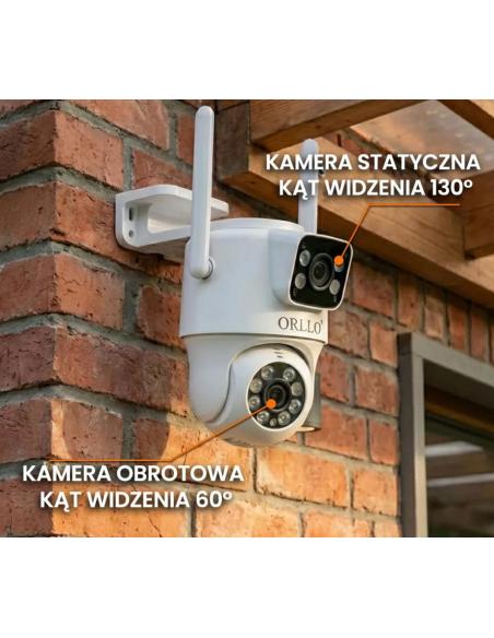 Kamera IP Orllo TZ19 DUAL 4MP+4MP Wi-Fi 4K AI