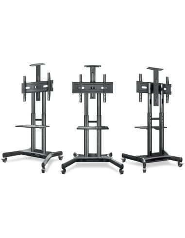 Mobilny stojak do TV 40"-70" do 45 kg ONKRON TS1551 Czarny