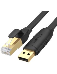 Kabel Unitek Y-SP02001B RJ-45 na USB-A konsolowy 1,8m 2
