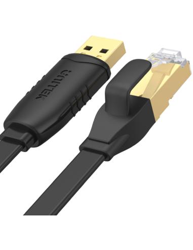 Kabel Unitek Y-SP02001B RJ-45 na USB-A konsolowy 1,8m