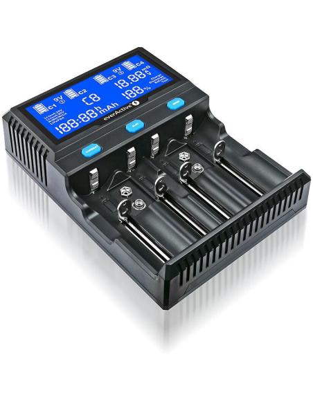 Ładowarka do akumulatorków cylindrycznych Li-ion oraz Ni-MH everActive UC-4200