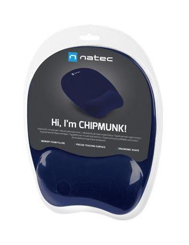 Podkładka pod mysz Natec Chipmunk 230x200mm granatowy