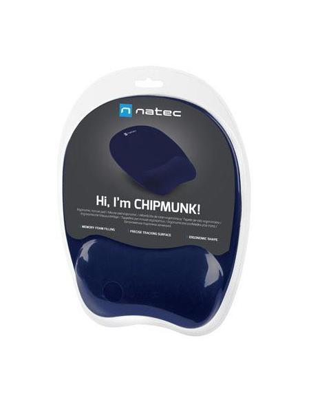 Podkładka pod mysz Natec Chipmunk 230x200mm granatowy