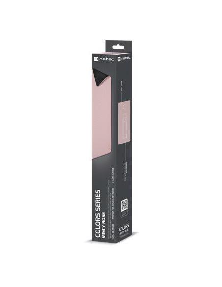 Podkładka pod mysz Natec Colors Series różowy (800x400mm)