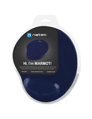 Podkładka pod mysz Natec Marmot żelowa granatowy
