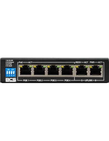 Switch PoE BCS BASIC BCS-B-SP04G02G